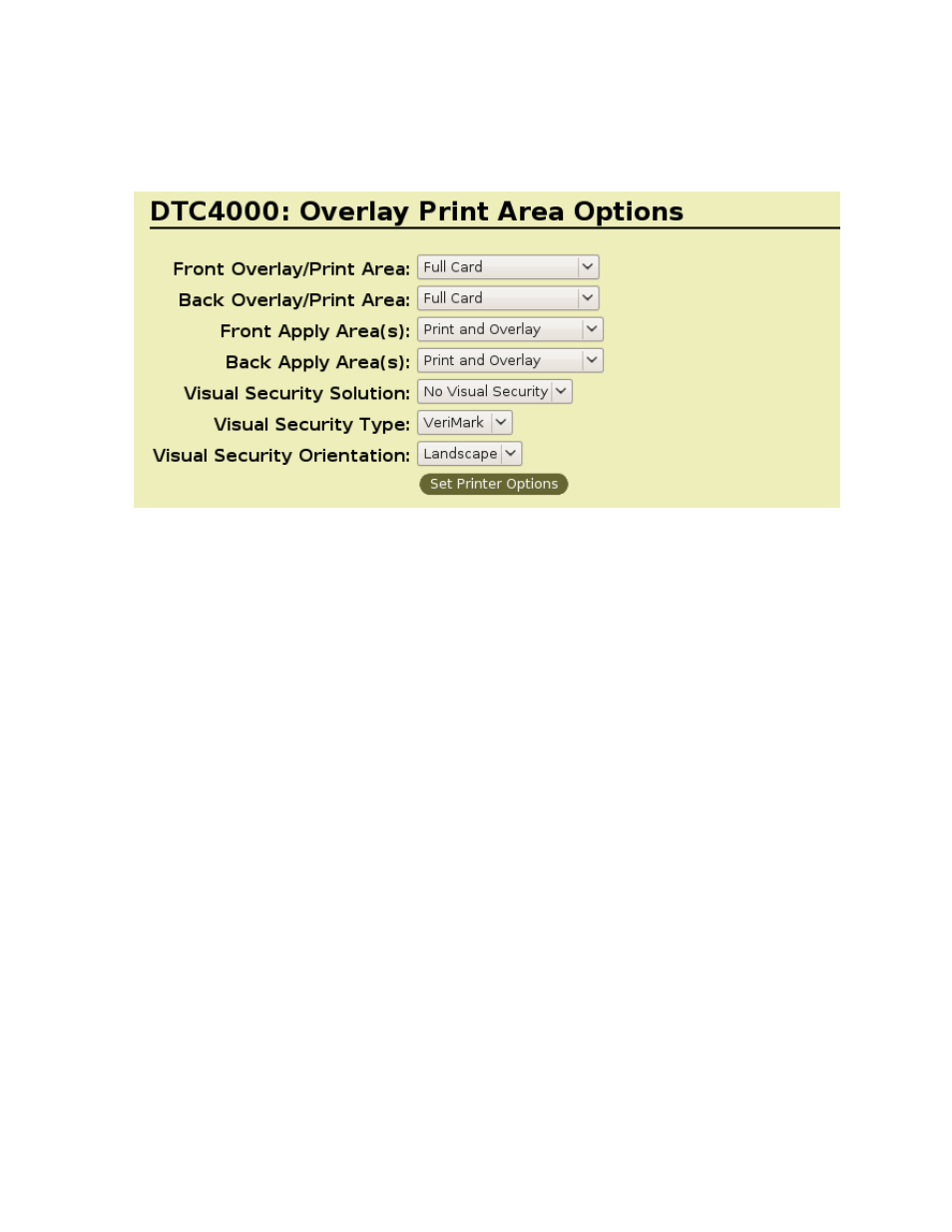 Reviewing the overlay and print area options | HID DTC1000/4000/4500 User Guide LINUX & MAC User Manual | Page 33 / 62