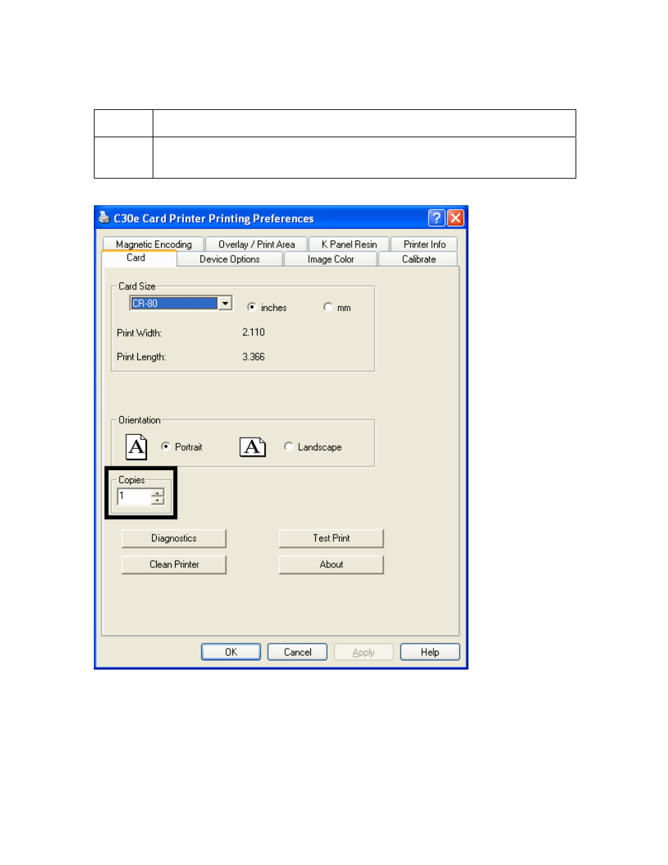 Selecting the number of copies, Selecting the number of copies -5 | HID DTC400E/C30E/M30E User Guide User Manual | Page 129 / 284