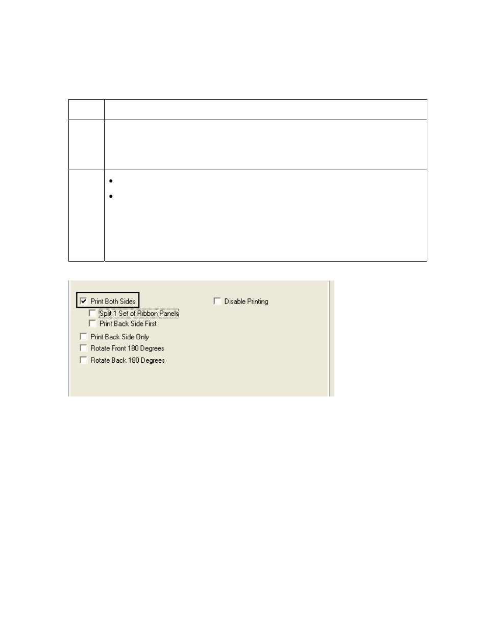 Using the print both sides option, Using the print both sides option -22 | HID DTC400E/C30E/M30E User Guide User Manual | Page 146 / 284