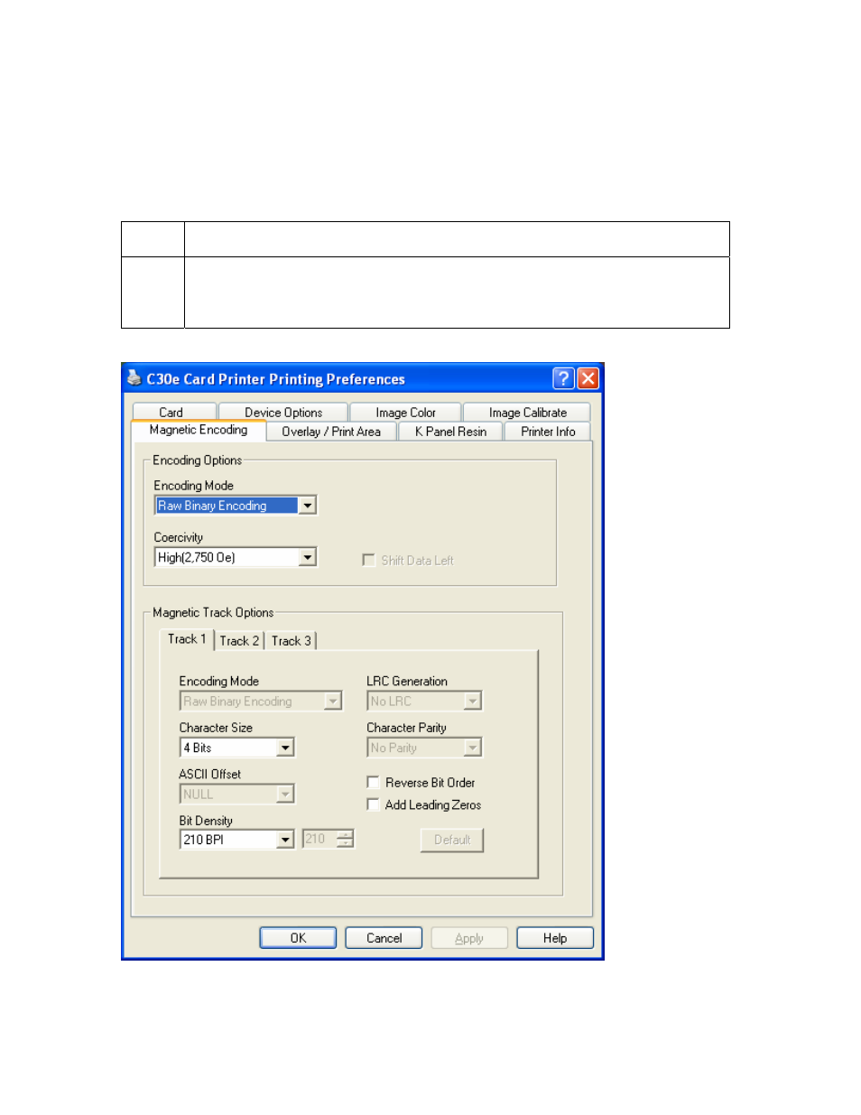 Using the magnetic encoding tab, Using the magnetic encoding tab -38 | HID DTC400E/C30E/M30E User Guide User Manual | Page 162 / 284