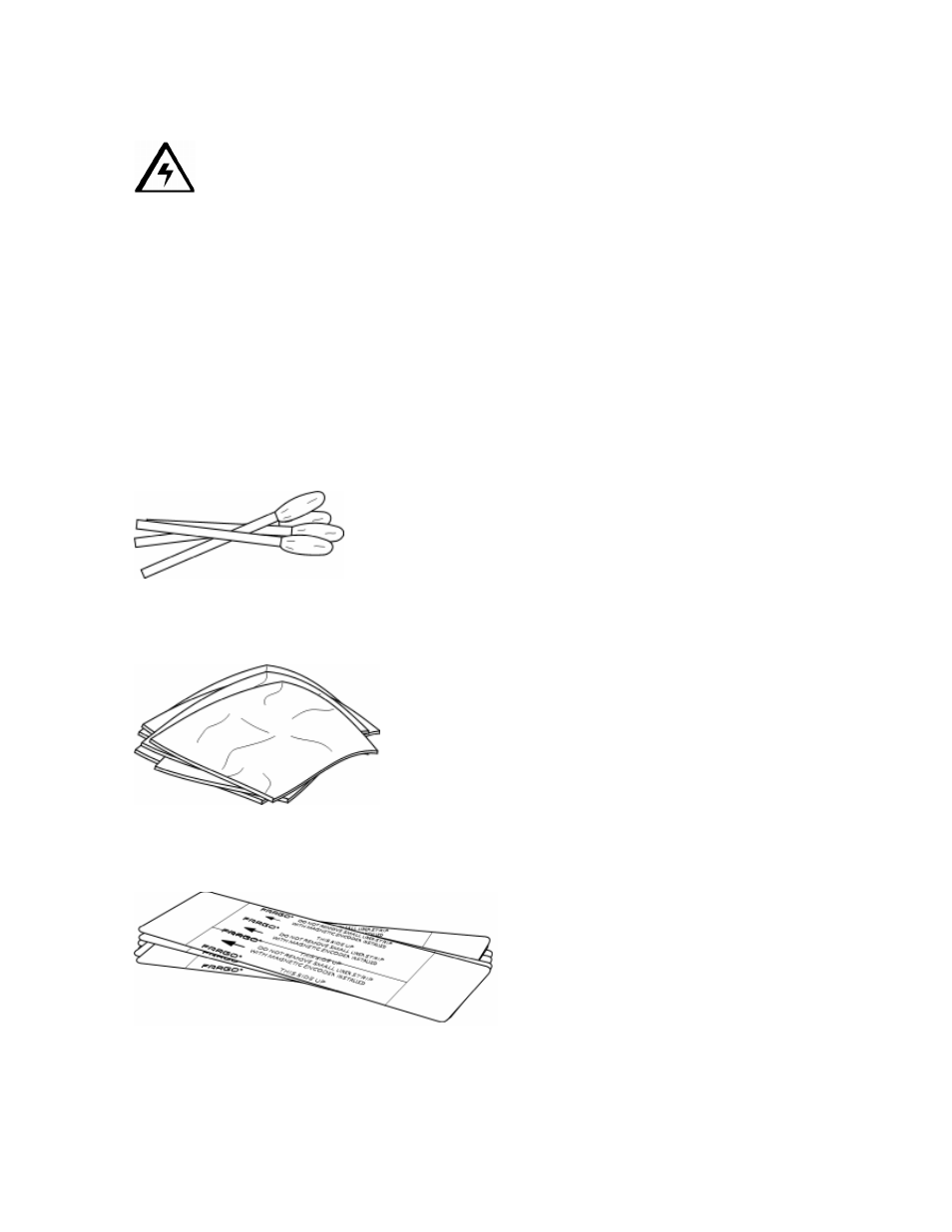 Supplies (included with the cleaning kit), Supplies (included with the cleaning kit) -2 | HID DTC400E/C30E/M30E User Guide User Manual | Page 257 / 284