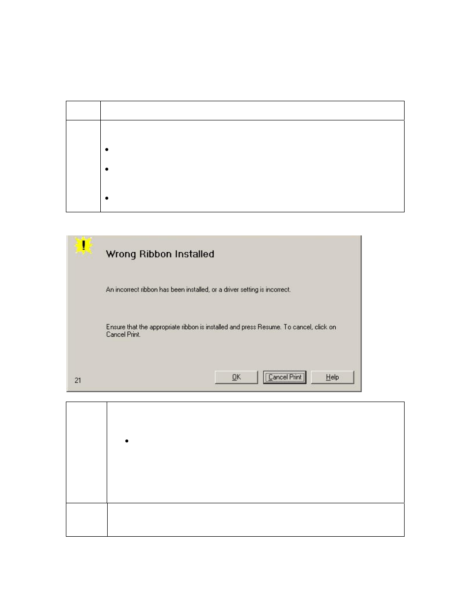 Resolving a wrong ribbon error, Resolving a wrong ribbon error -28 | HID DTC400E/C30E/M30E User Guide User Manual | Page 75 / 284