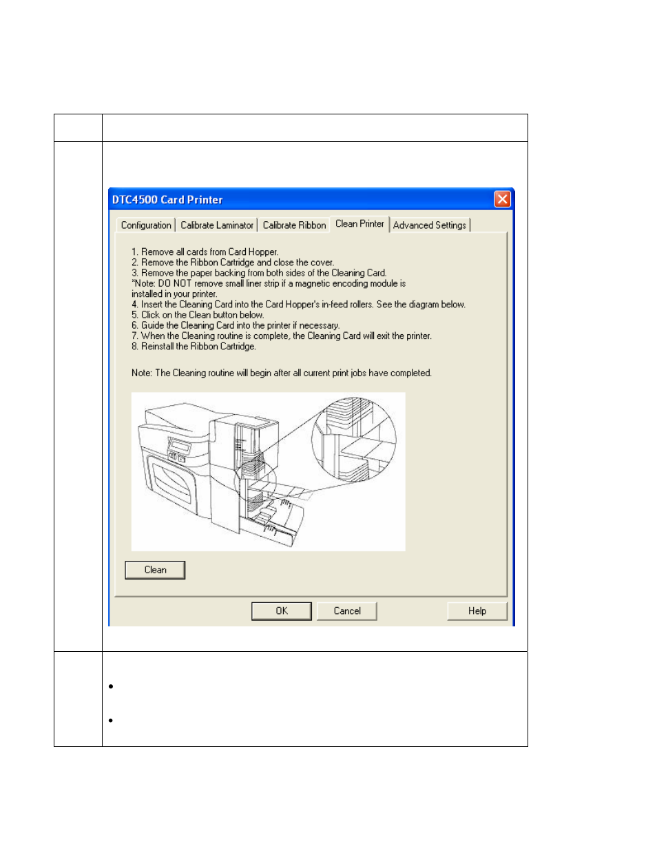 Cleaning the platen and the card feed rollers | HID DTC4500 User Guide User Manual | Page 122 / 140