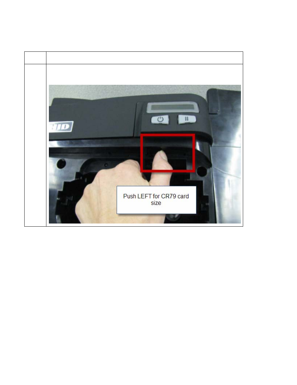 Setting the card size for cr79 and cr80 | HID DTC4500 User Guide User Manual | Page 24 / 140