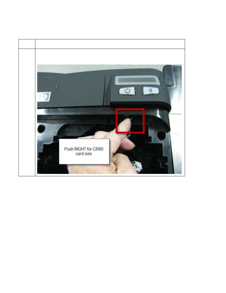 Setting the card size for cr79 and cr80 | HID DTC4500 User Guide User Manual | Page 25 / 140