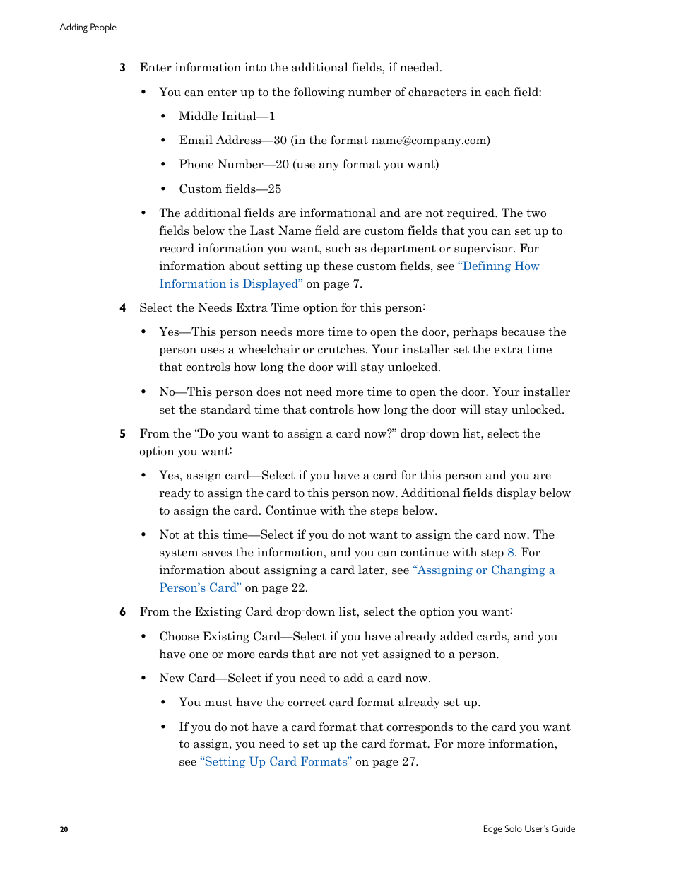 HID EDGE Solo v110 User Guide User Manual | Page 24 / 52