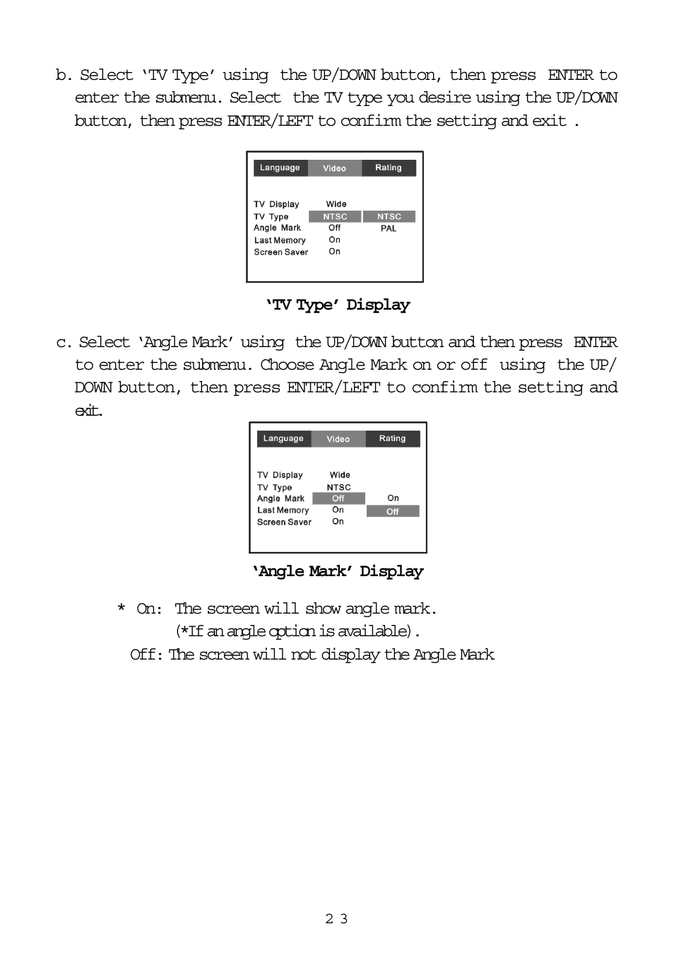 Audiovox ADV8SR User Manual | Page 23 / 32