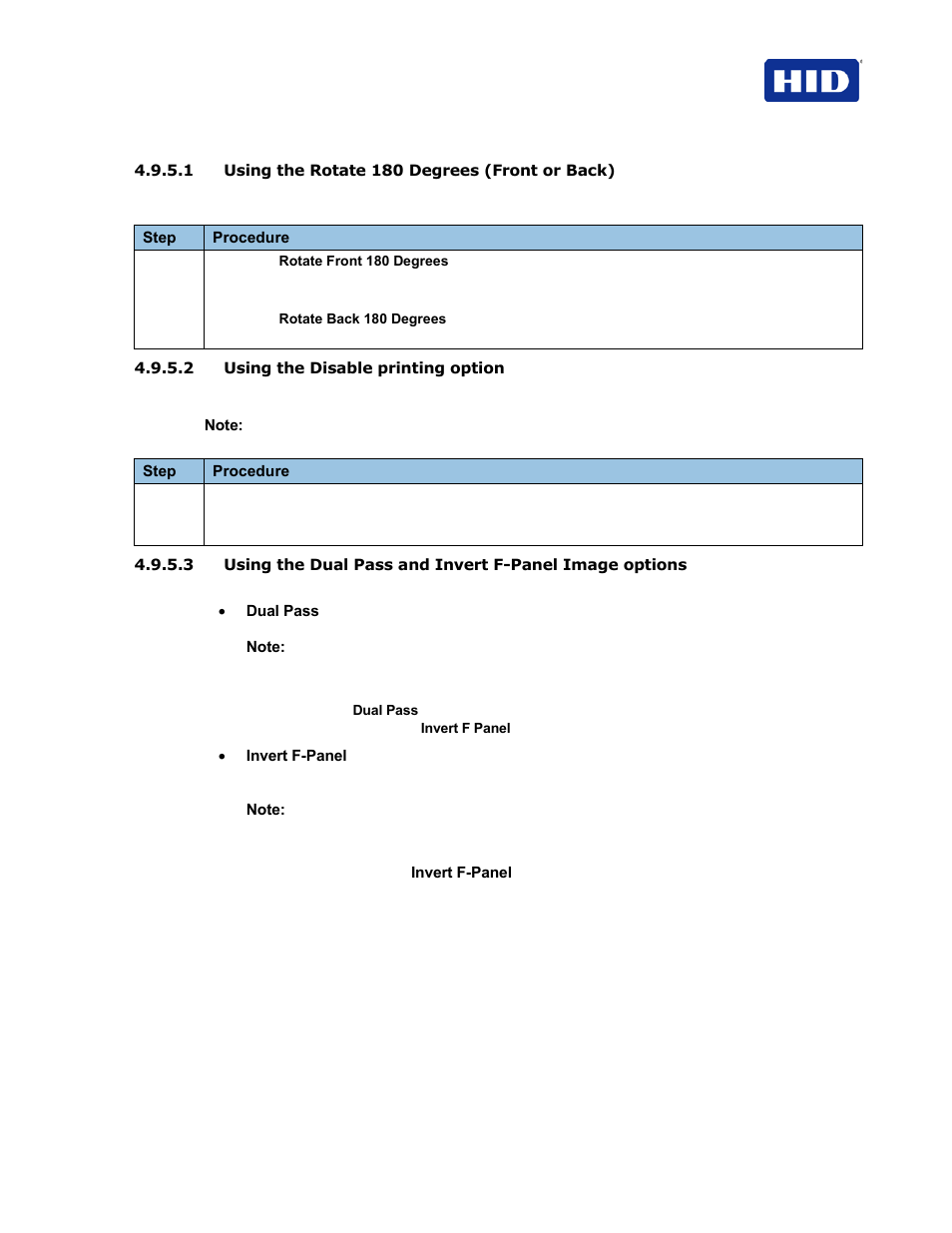 HID FARGO HDP5000 User Guide User Manual | Page 39 / 100