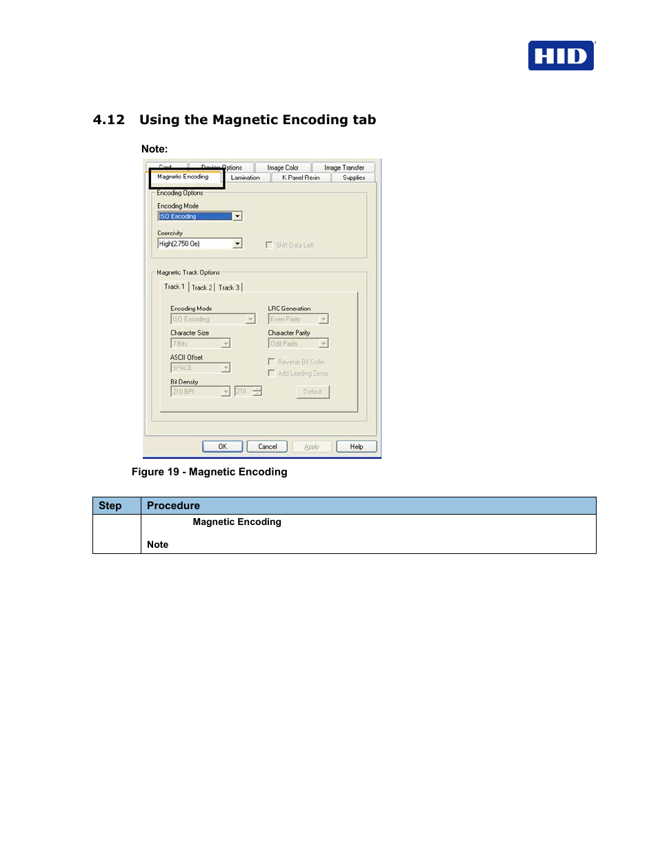 12 using the magnetic encoding tab | HID FARGO HDP5000 User Guide User Manual | Page 49 / 100