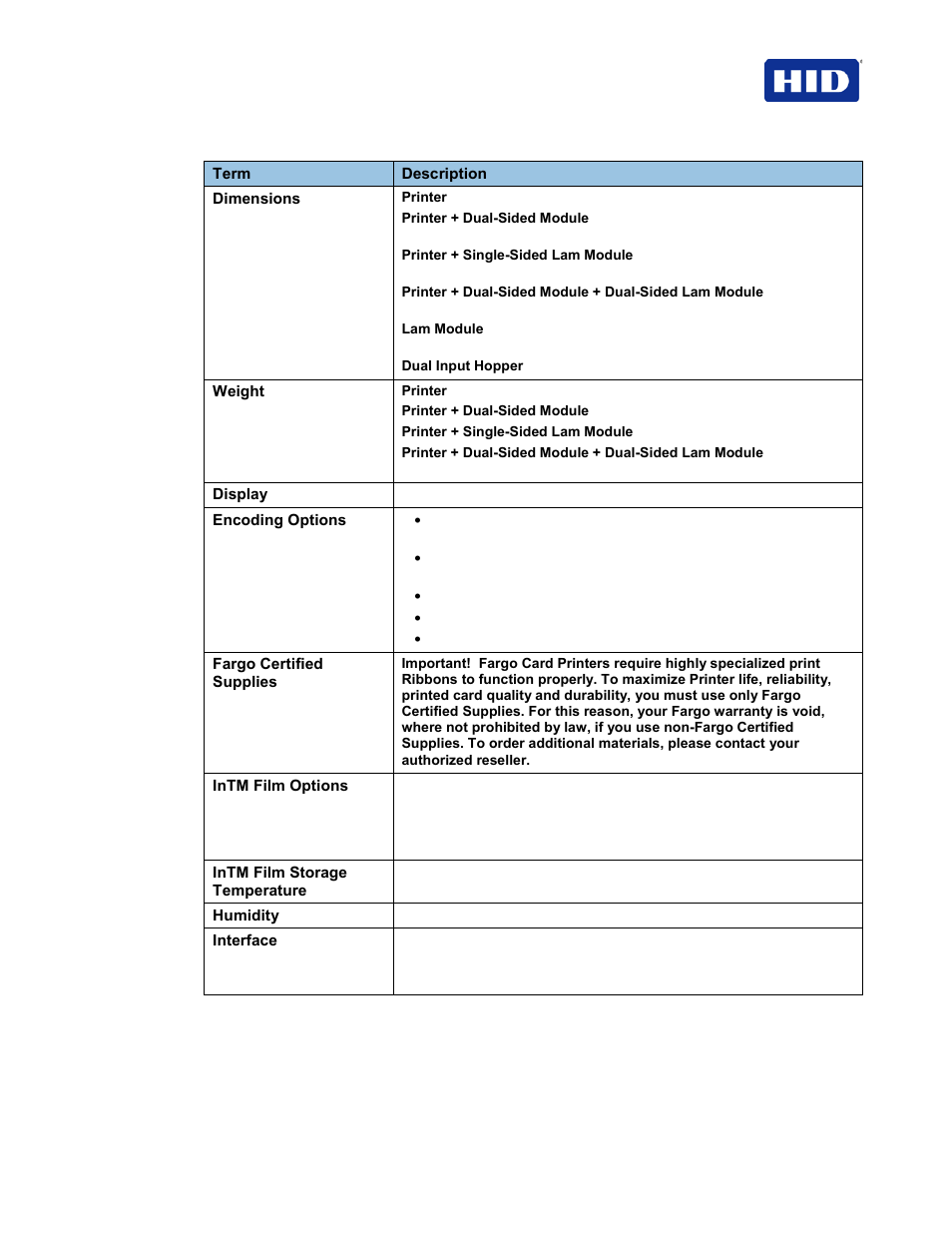 HID FARGO HDP5000 User Guide User Manual | Page 9 / 100