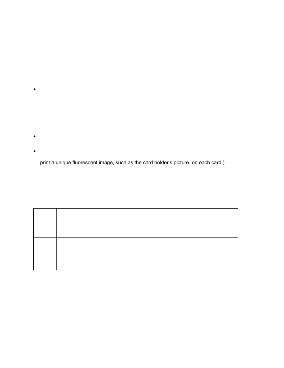 Section 6: fluorescent panel usage | HID FARGO HDP8500 User Guide User Manual | Page 141 / 192