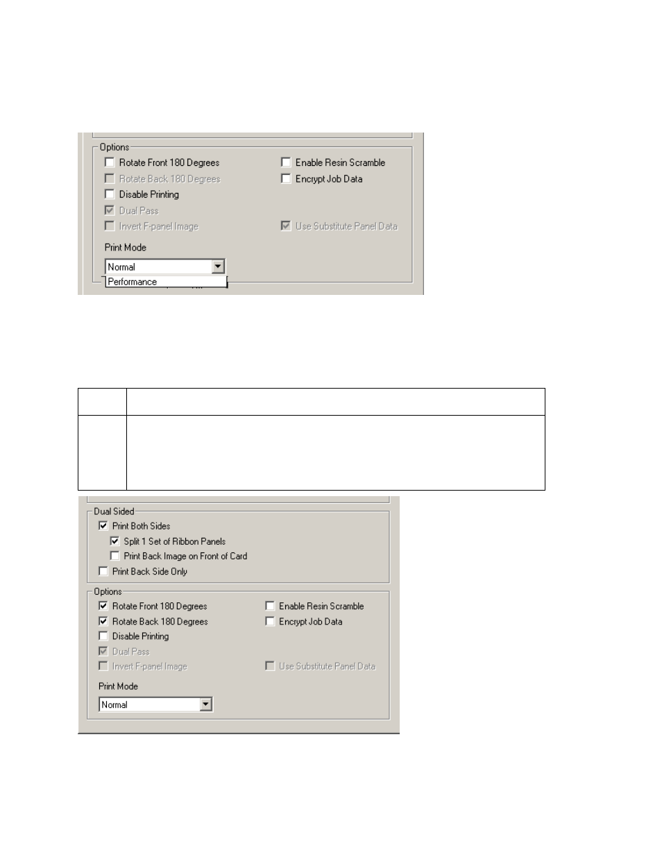 Using the options group | HID FARGO HDP8500 User Guide User Manual | Page 74 / 192