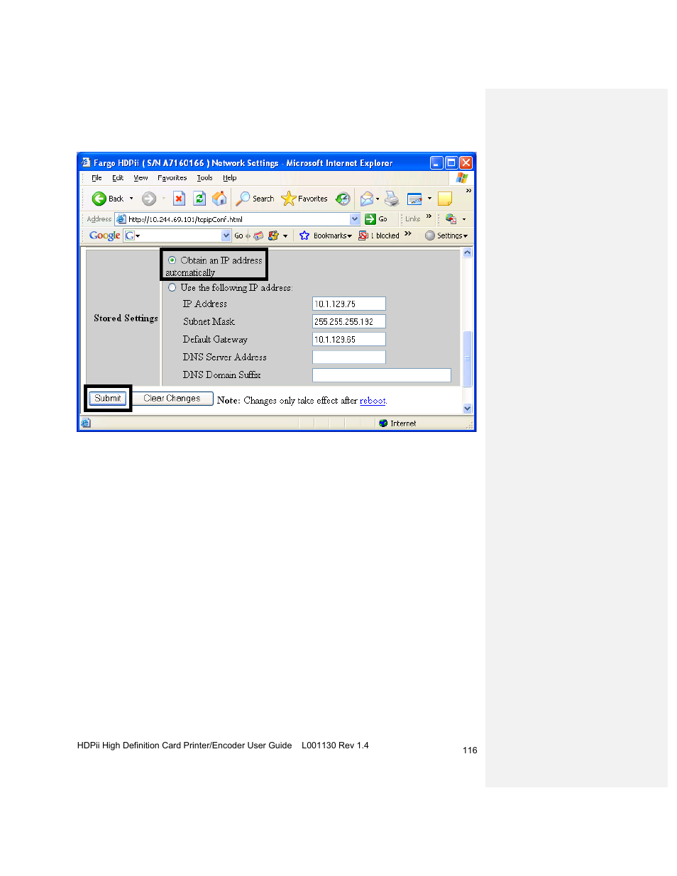 HID FARGO HDPii User Guide User Manual | Page 116 / 310