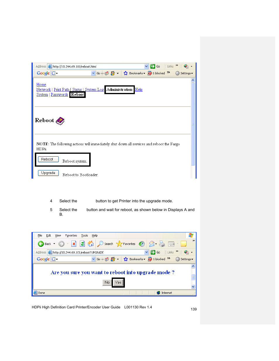 HID FARGO HDPii User Guide User Manual | Page 139 / 310