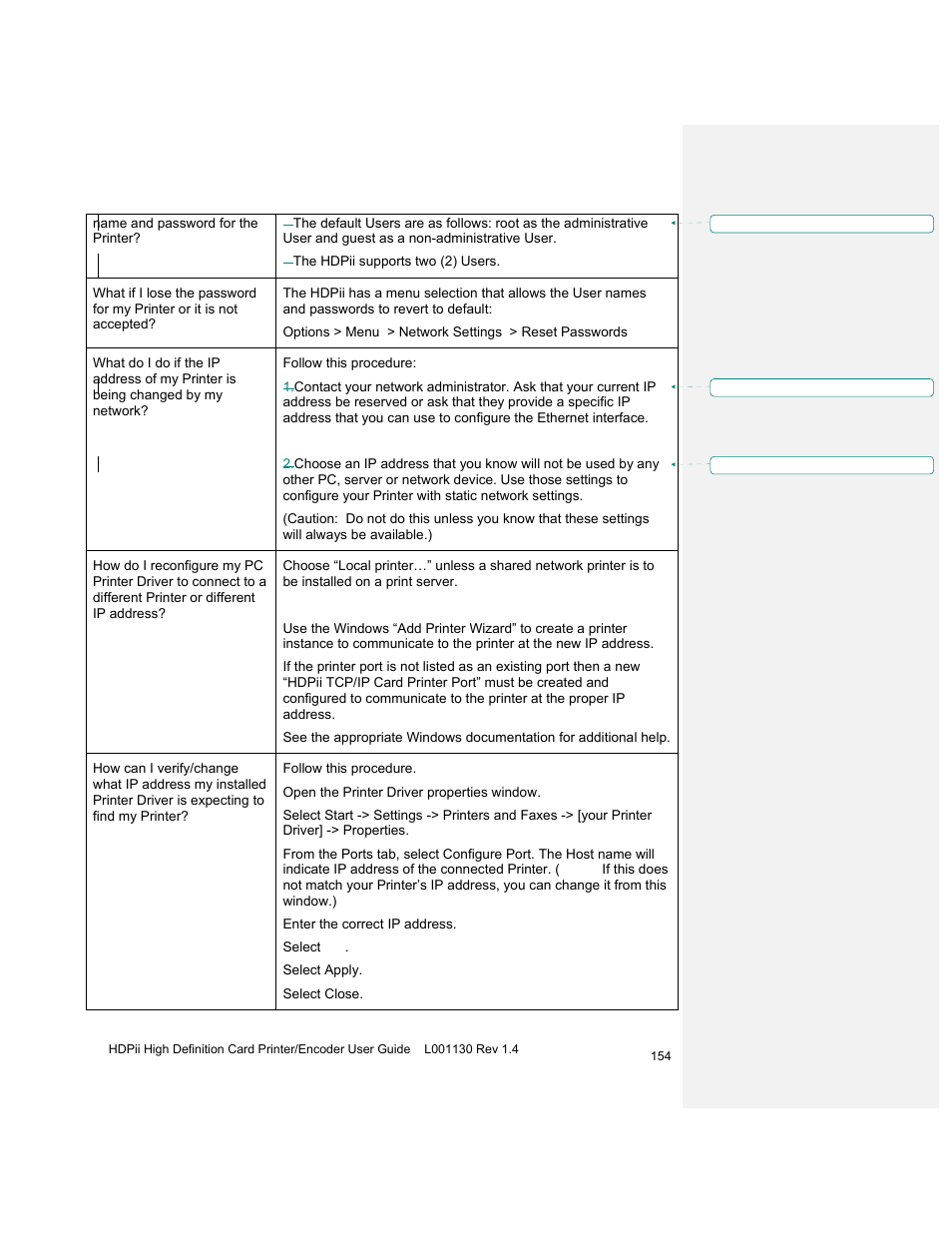 HID FARGO HDPii User Guide User Manual | Page 154 / 310