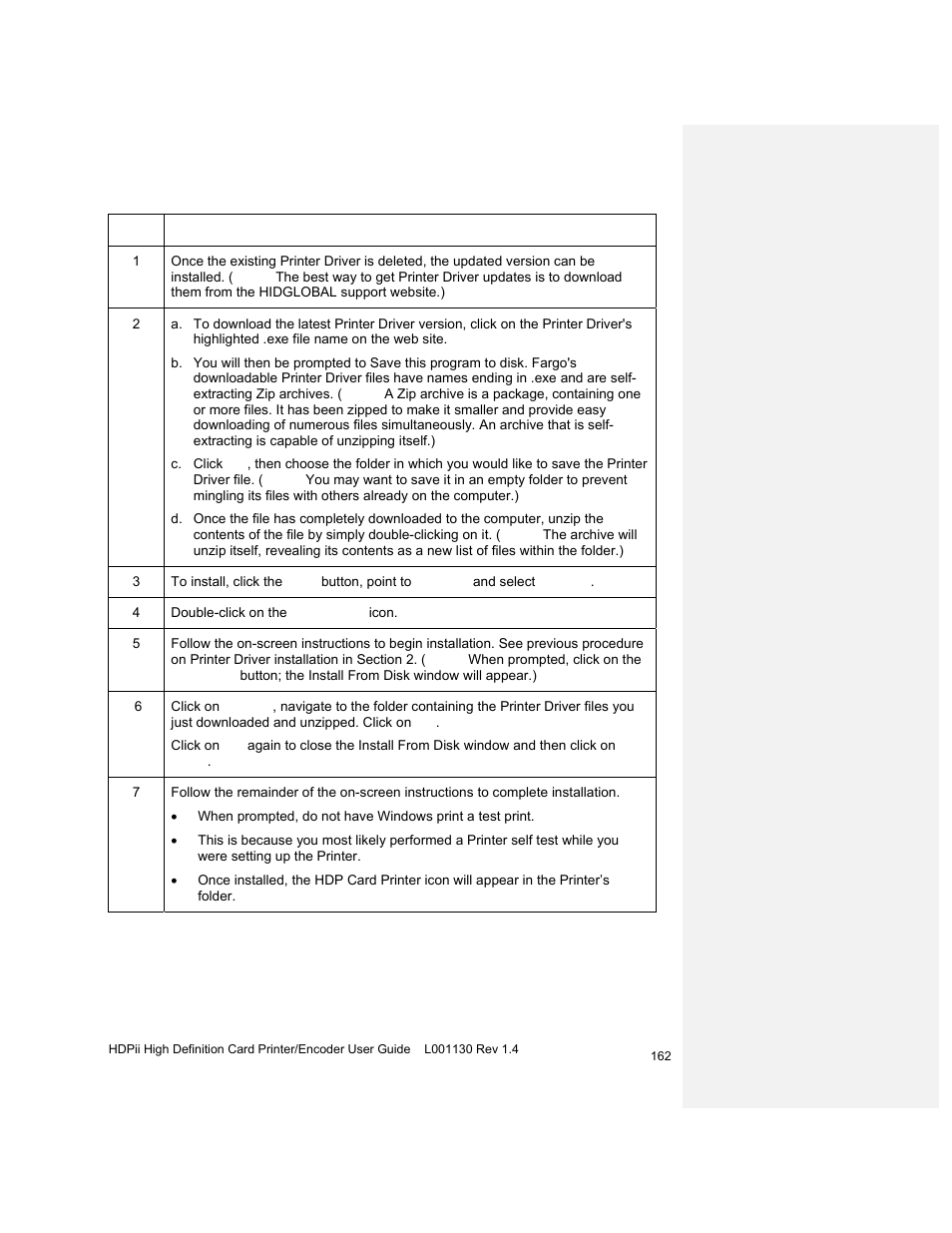 HID FARGO HDPii User Guide User Manual | Page 162 / 310