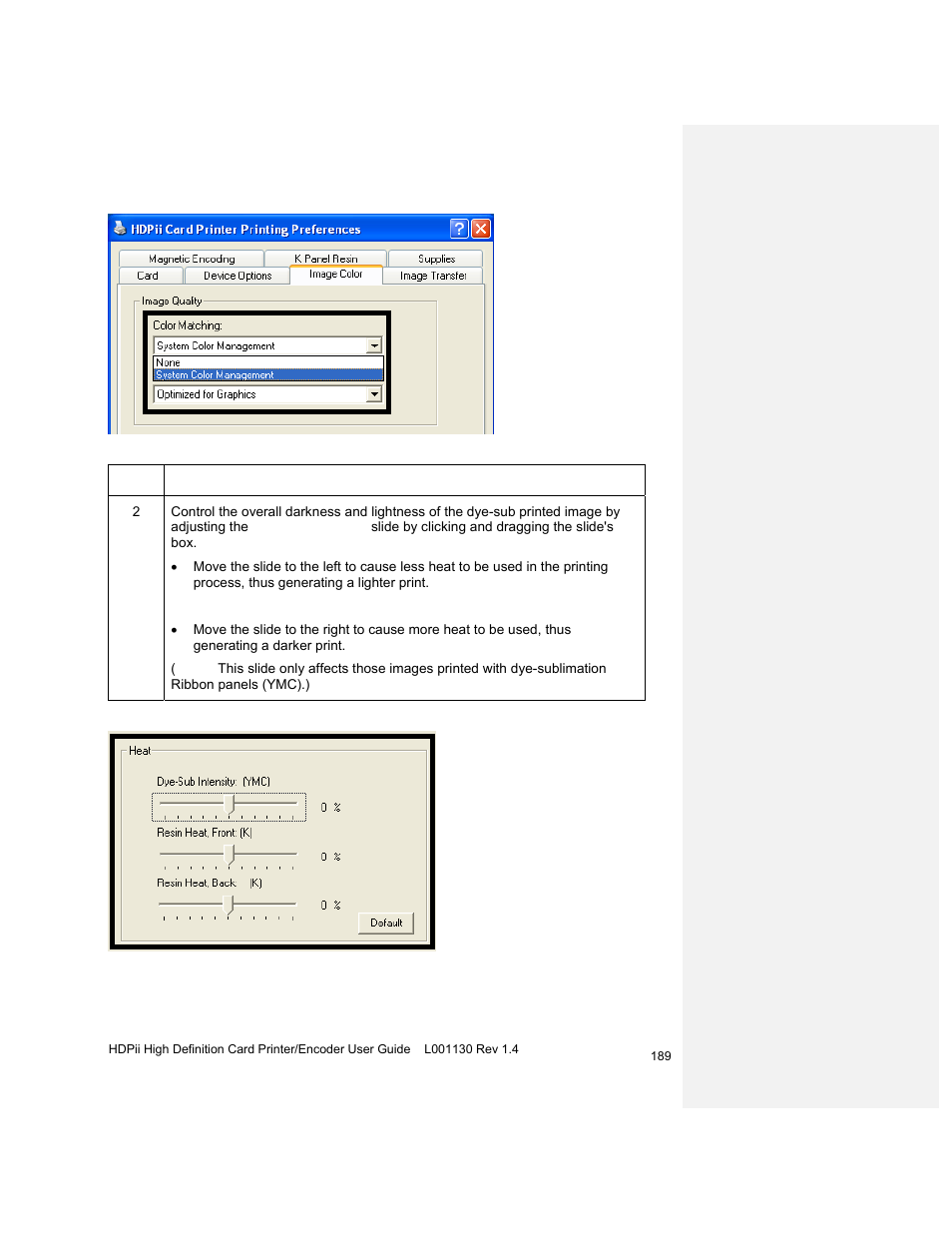 HID FARGO HDPii User Guide User Manual | Page 189 / 310