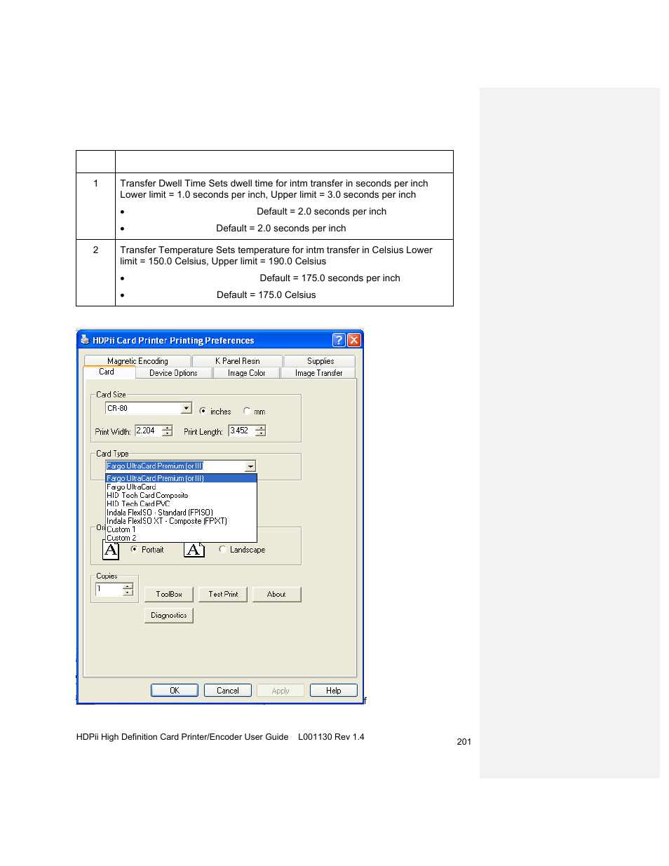 HID FARGO HDPii User Guide User Manual | Page 201 / 310