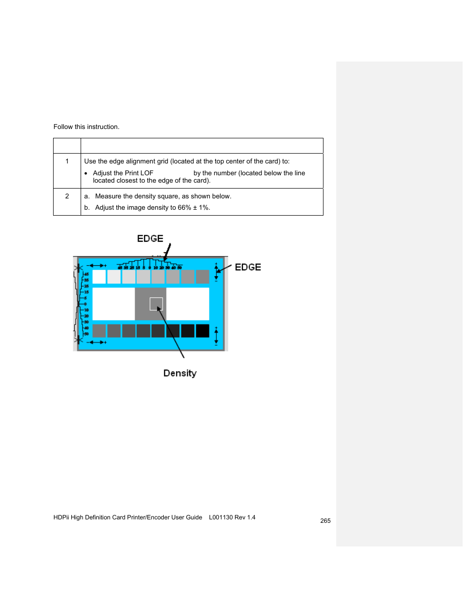 Using the print left of form option | HID FARGO HDPii User Guide User Manual | Page 265 / 310