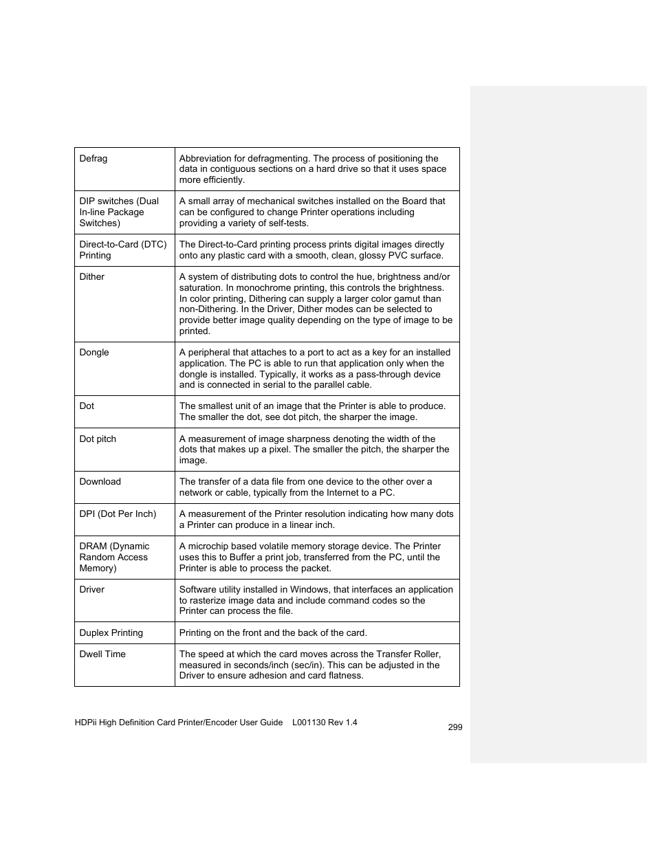 HID FARGO HDPii User Guide User Manual | Page 299 / 310