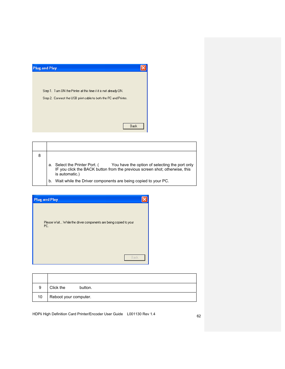 HID FARGO HDPii User Guide User Manual | Page 62 / 310