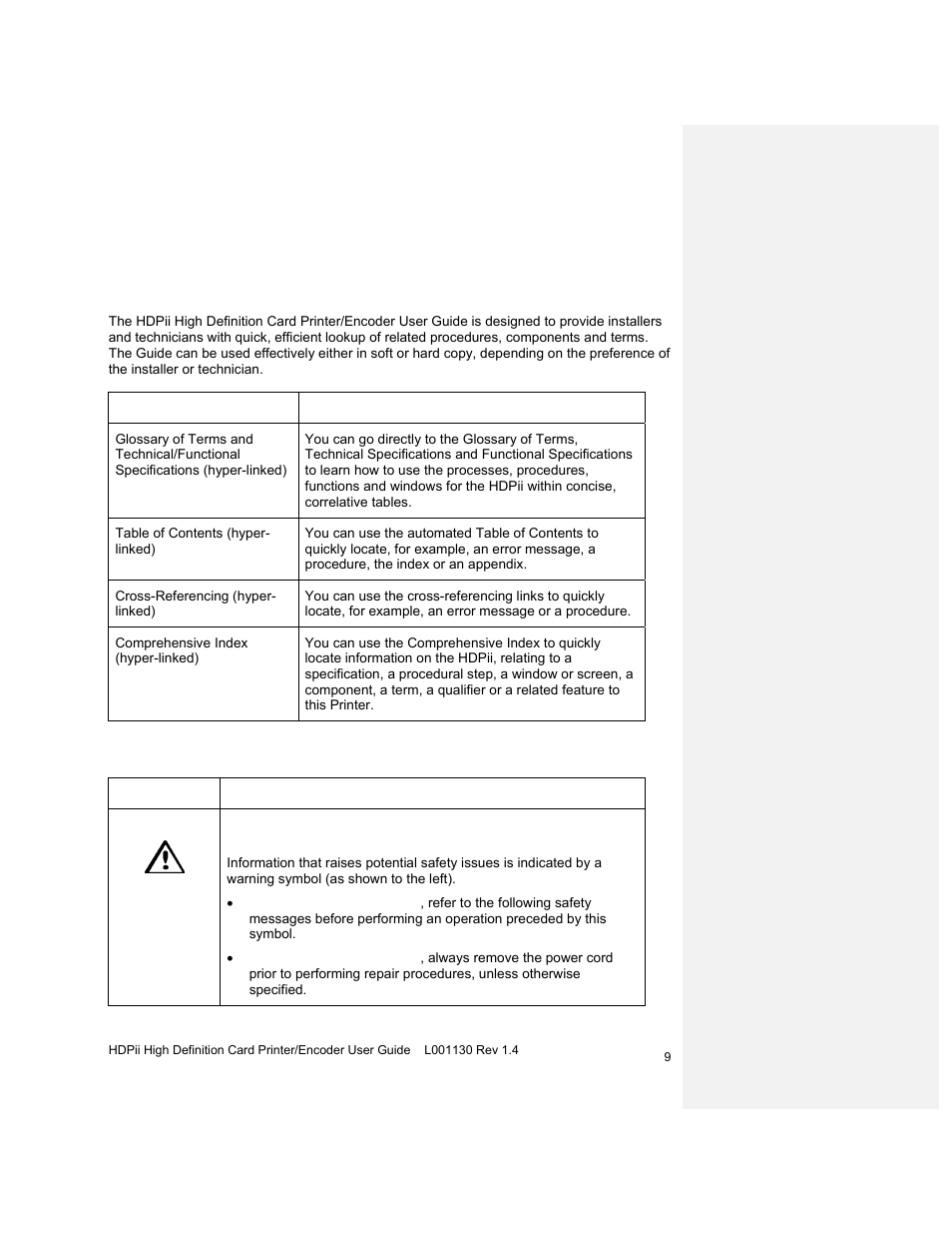 Section 1: printer overview, How to use the guide, Safety messages (review carefully) | HID FARGO HDPii User Guide User Manual | Page 9 / 310