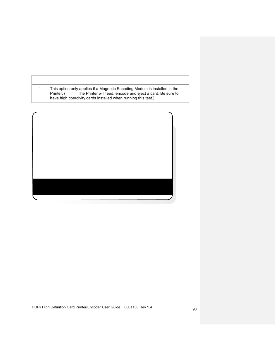 Reviewing the magnetic self test | HID FARGO HDPii User Guide User Manual | Page 98 / 310