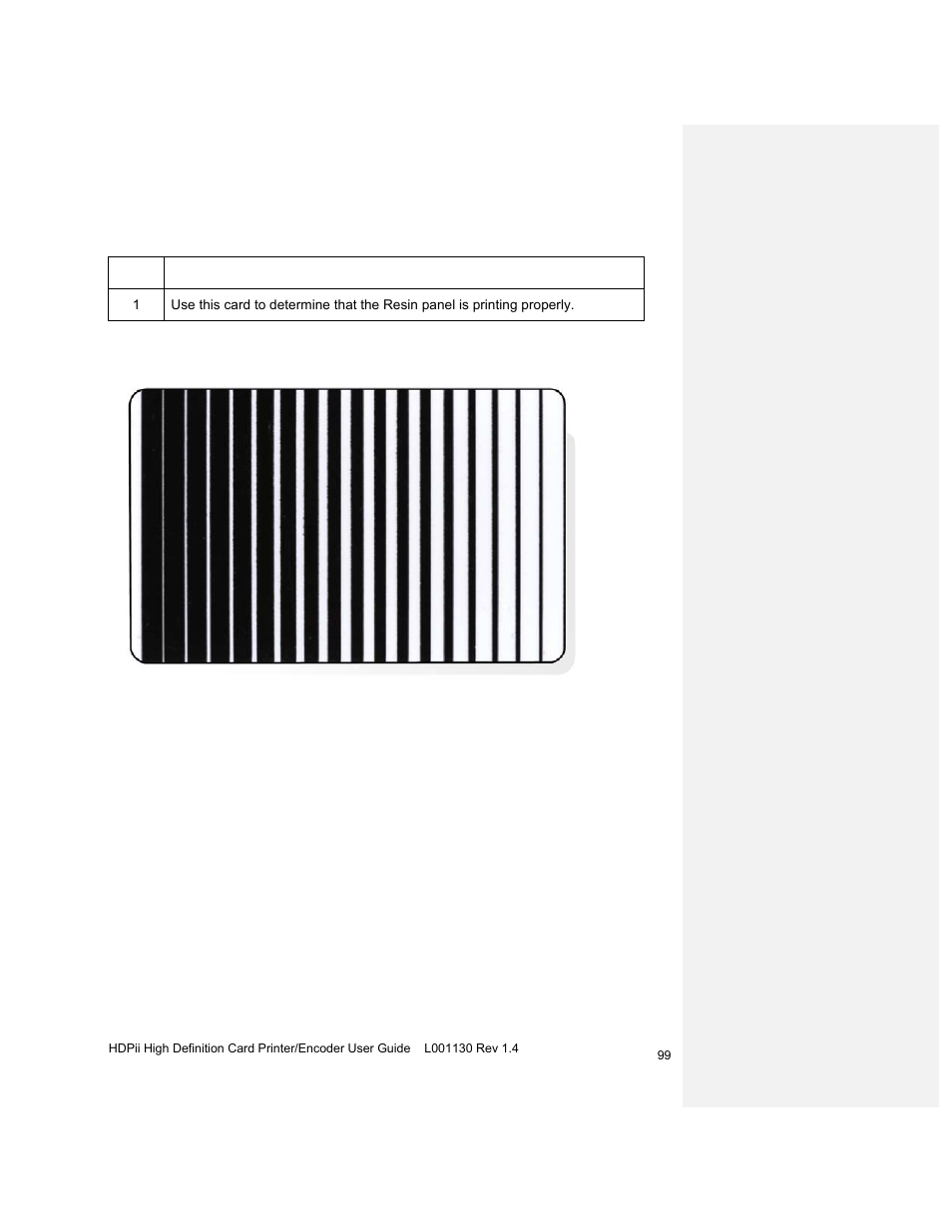 Reviewing the resin self test | HID FARGO HDPii User Guide User Manual | Page 99 / 310