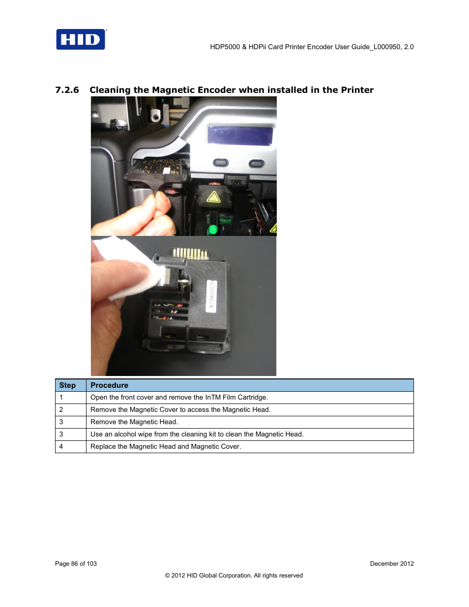 HID HDPii Plus User Guide 2.0 User Manual | Page 86 / 103