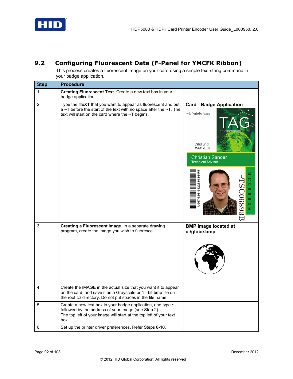 HID HDPii Plus User Guide 2.0 User Manual | Page 92 / 103