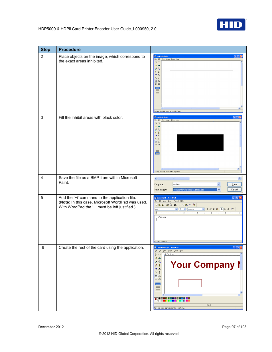 HID HDPii Plus User Guide 2.0 User Manual | Page 97 / 103