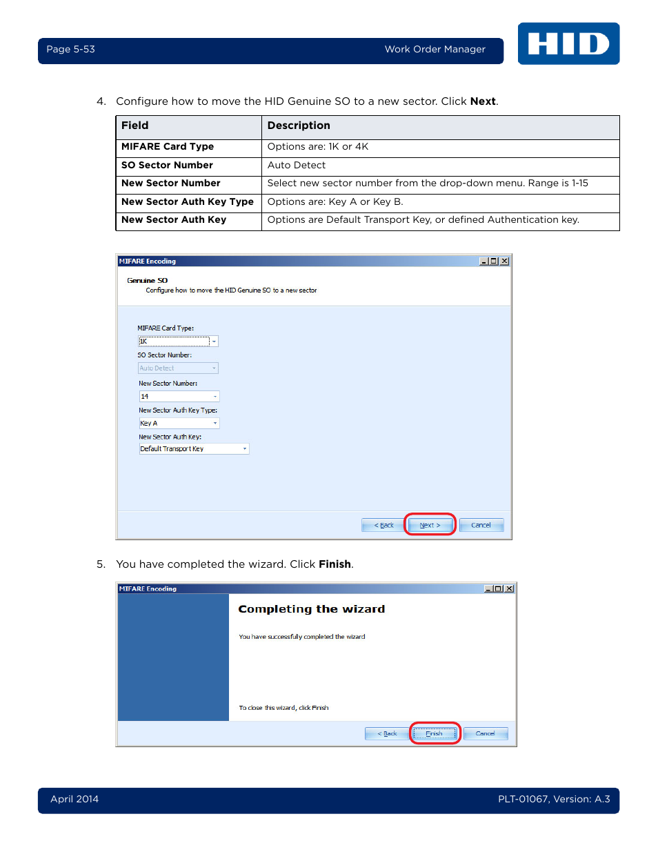 HID iCLASS SE Encoder User Guide User Manual | Page 101 / 186