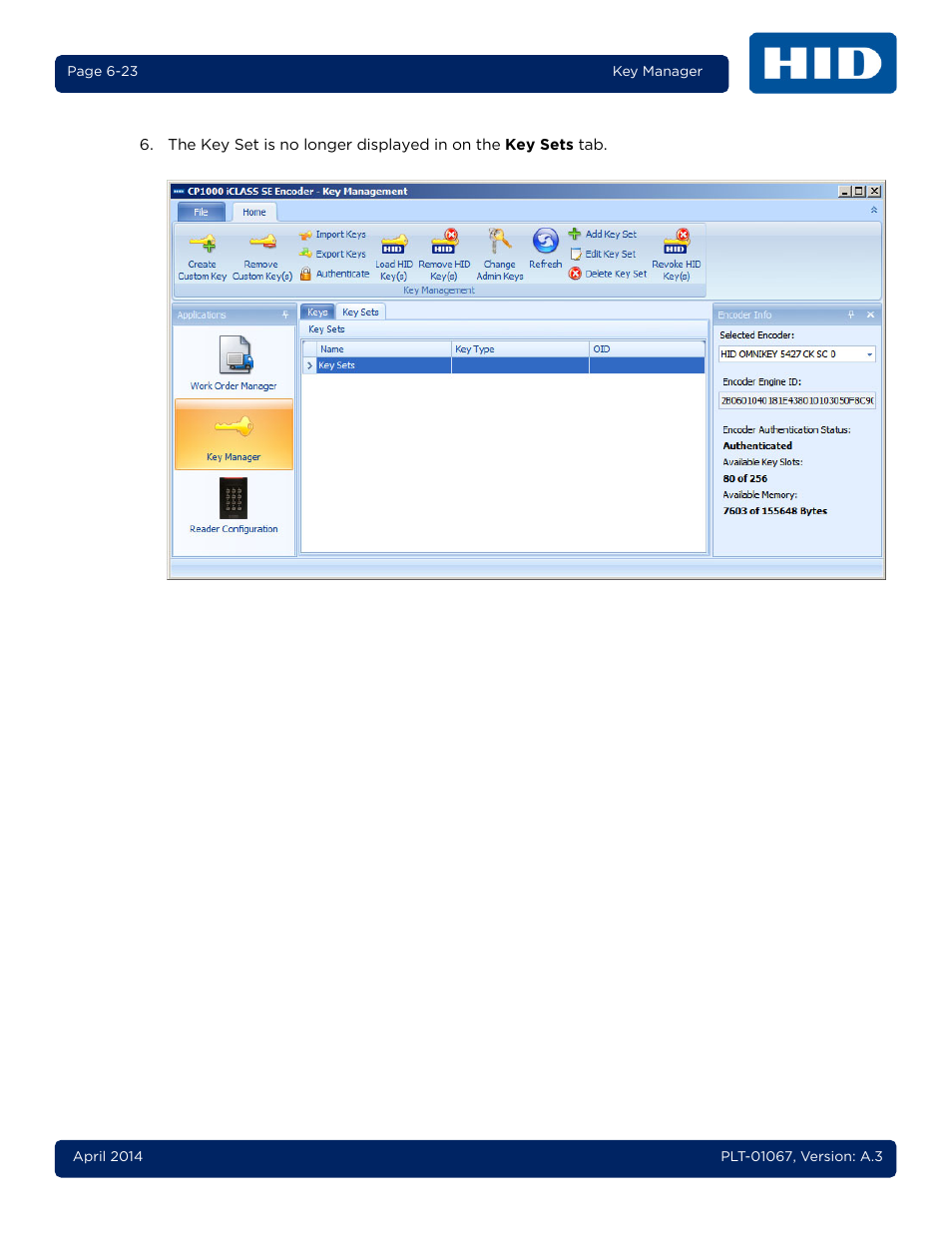 HID iCLASS SE Encoder User Guide User Manual | Page 141 / 186