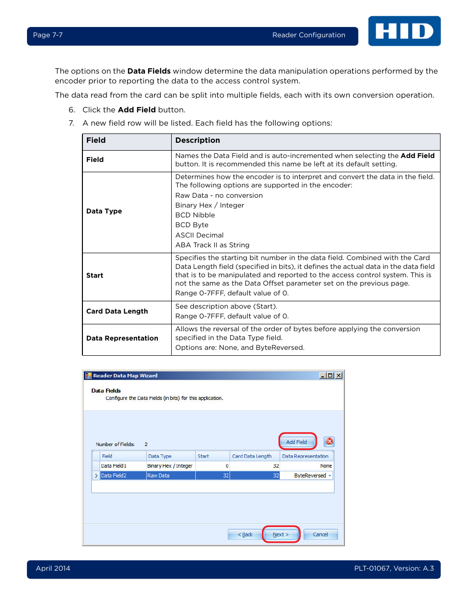 HID iCLASS SE Encoder User Guide User Manual | Page 149 / 186