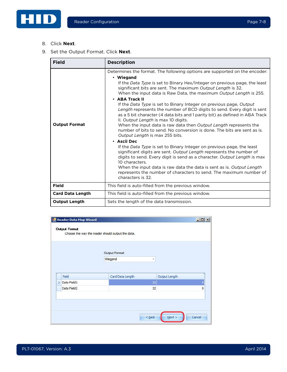 HID iCLASS SE Encoder User Guide User Manual | Page 150 / 186