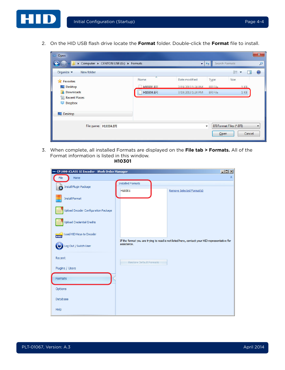 HID iCLASS SE Encoder User Guide User Manual | Page 36 / 186