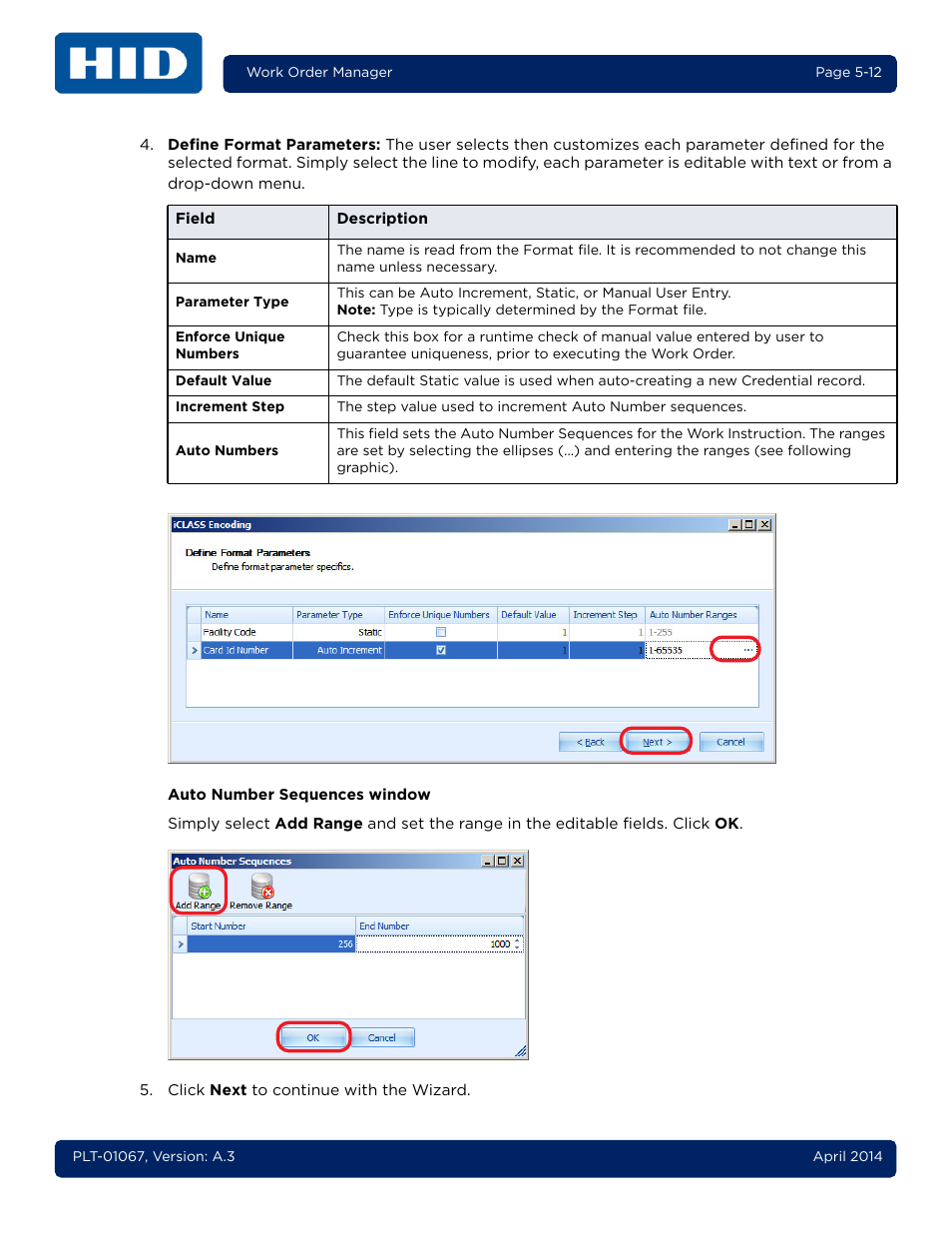 HID iCLASS SE Encoder User Guide User Manual | Page 60 / 186