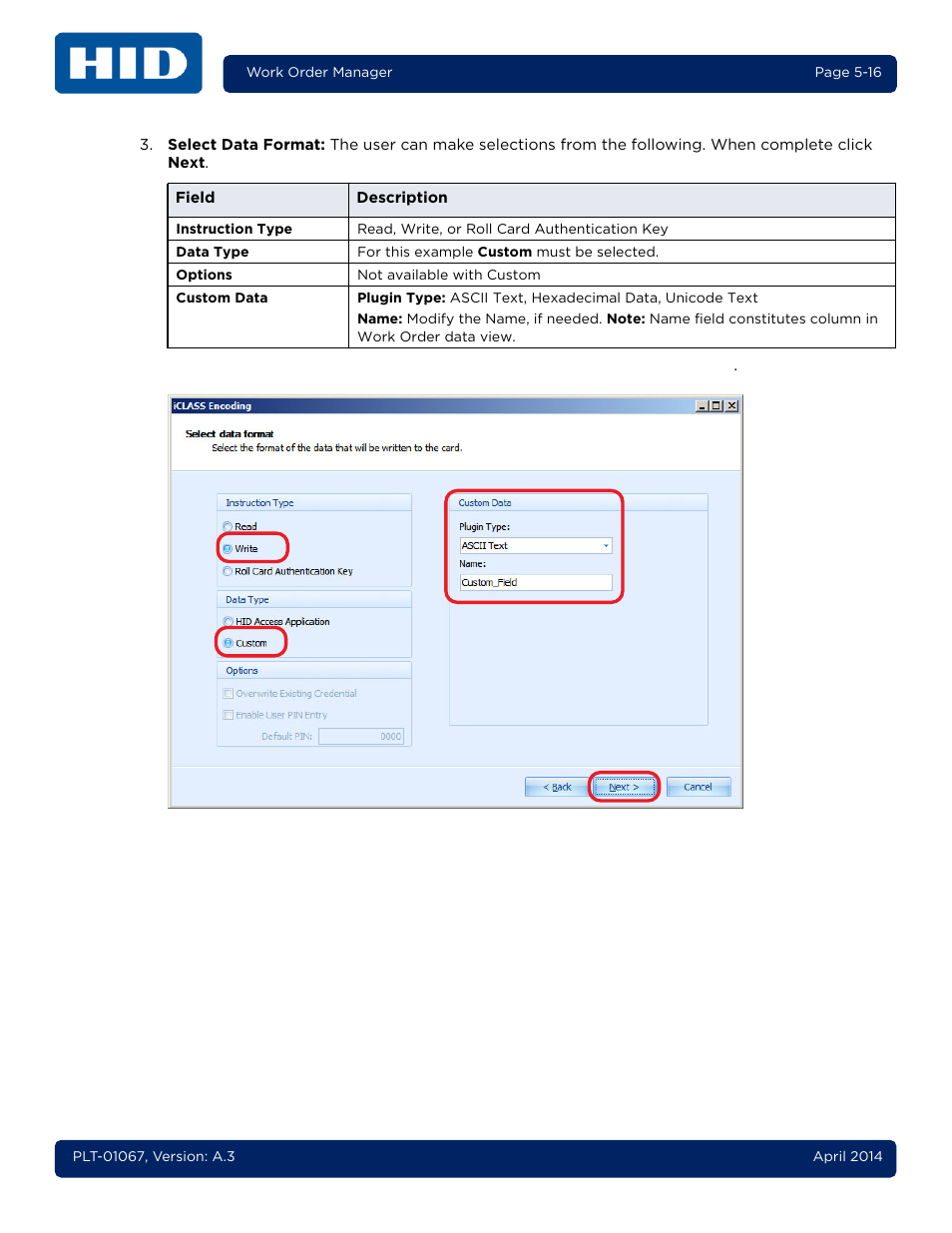 HID iCLASS SE Encoder User Guide User Manual | Page 64 / 186