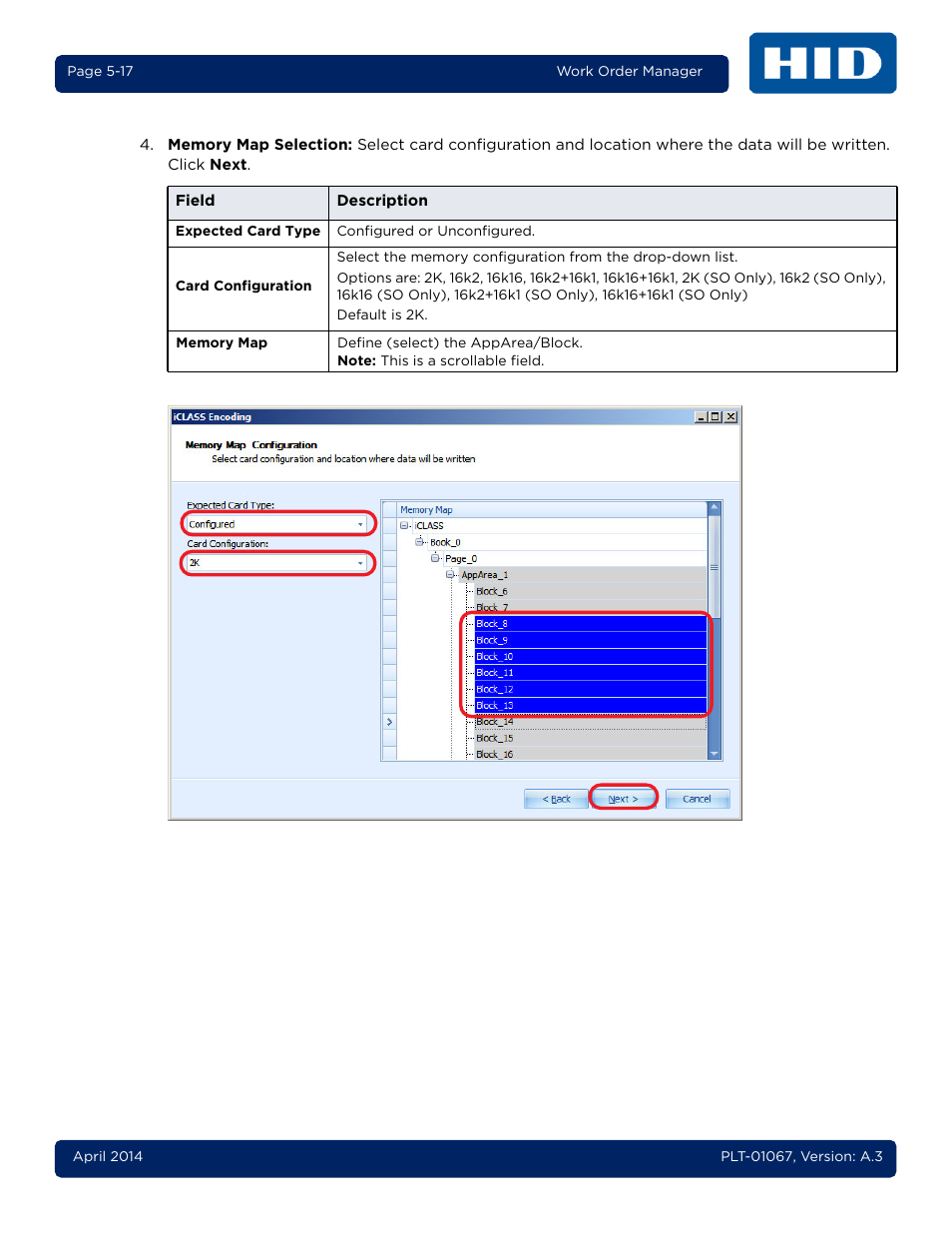 HID iCLASS SE Encoder User Guide User Manual | Page 65 / 186