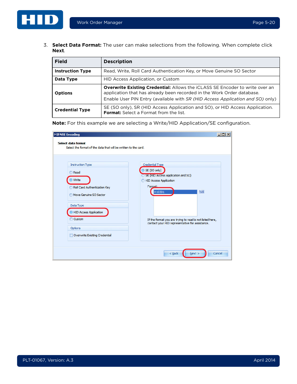 HID iCLASS SE Encoder User Guide User Manual | Page 68 / 186