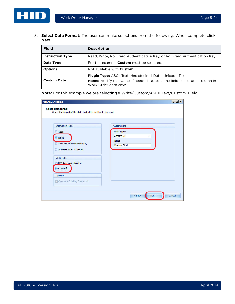 HID iCLASS SE Encoder User Guide User Manual | Page 72 / 186