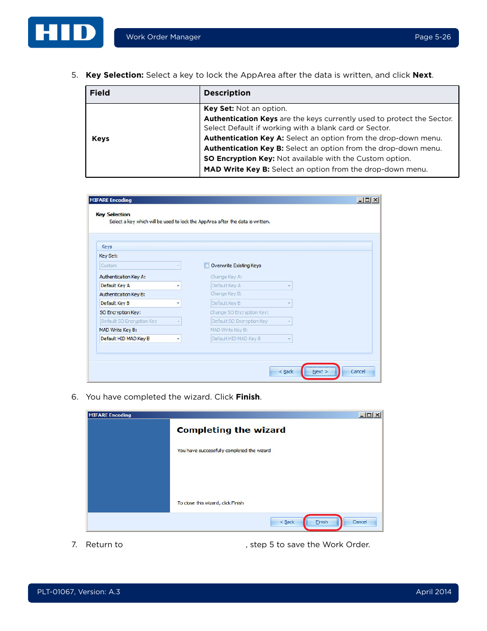 HID iCLASS SE Encoder User Guide User Manual | Page 74 / 186