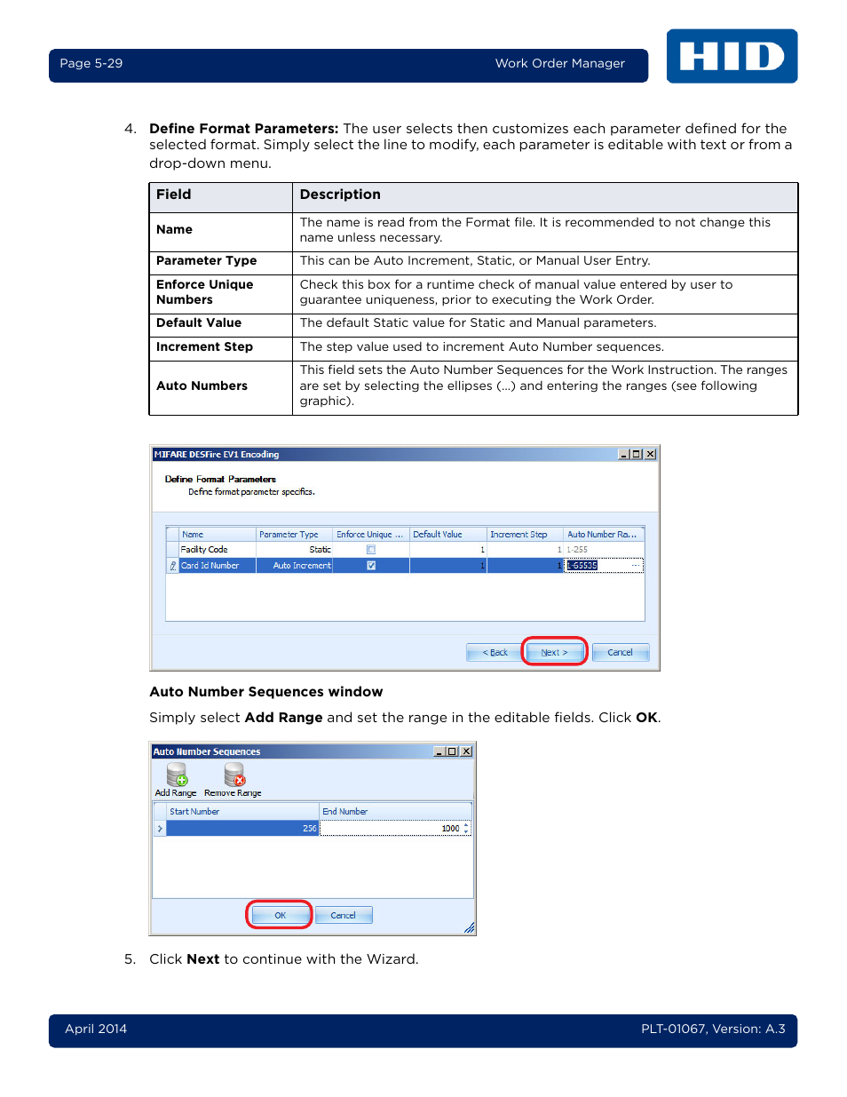 HID iCLASS SE Encoder User Guide User Manual | Page 77 / 186