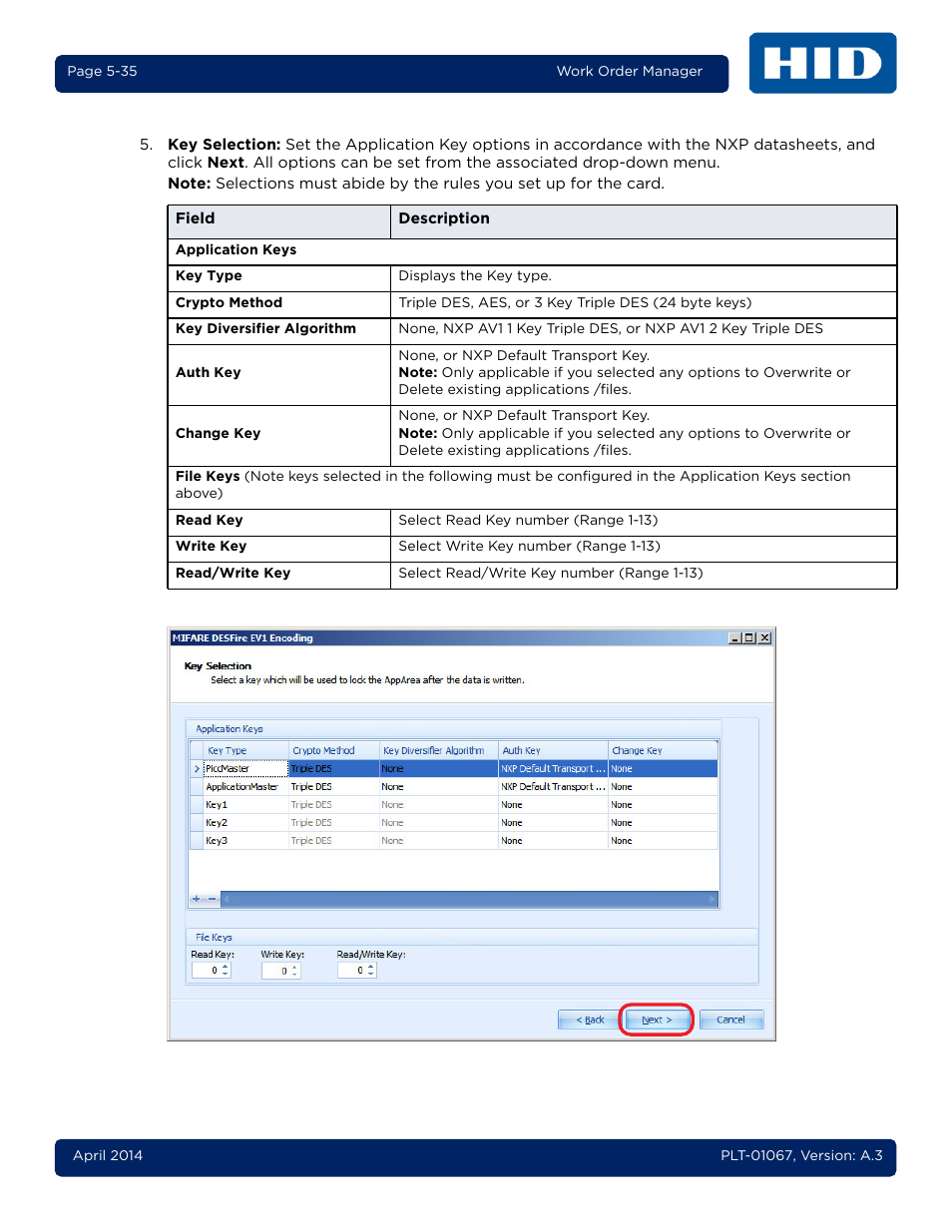 HID iCLASS SE Encoder User Guide User Manual | Page 83 / 186