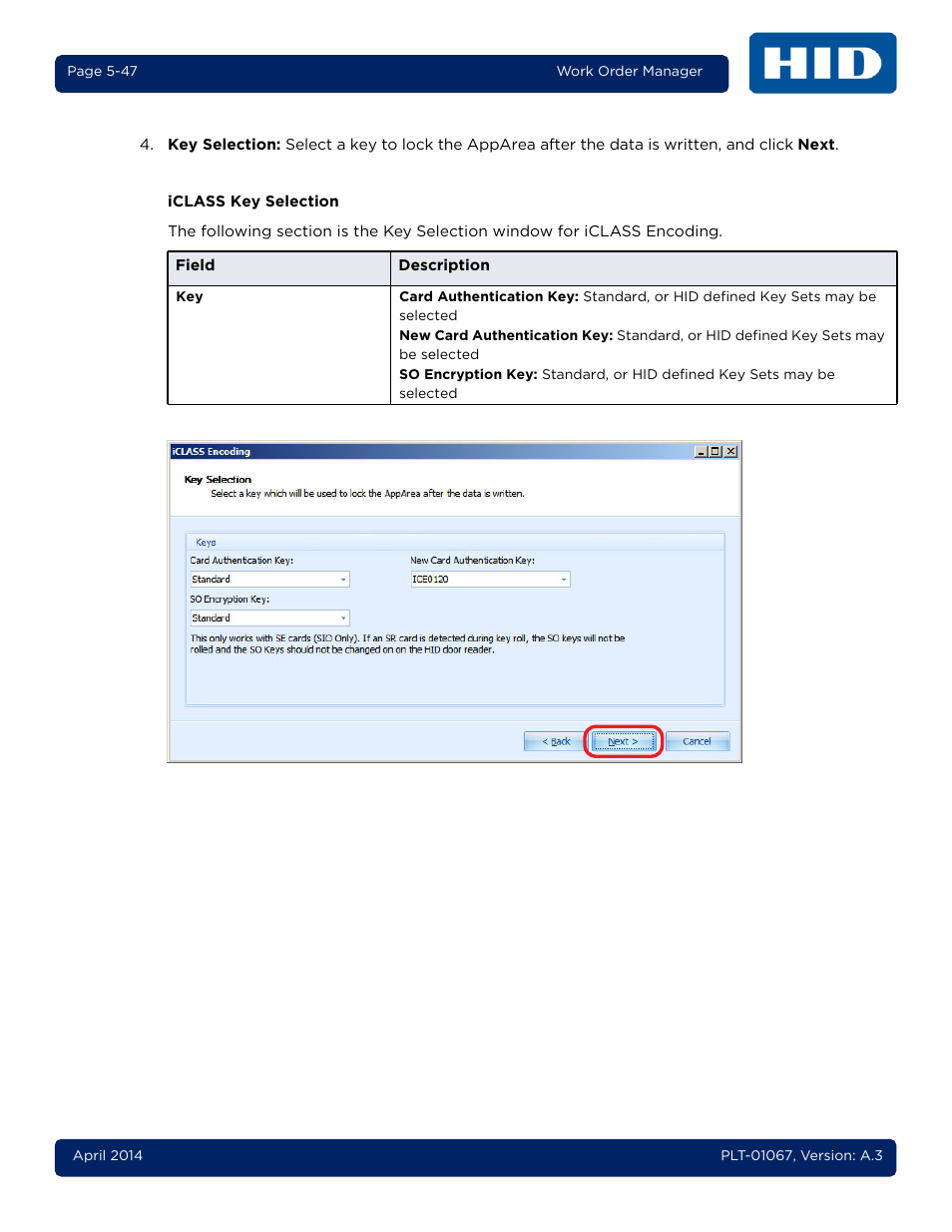 HID iCLASS SE Encoder User Guide User Manual | Page 95 / 186