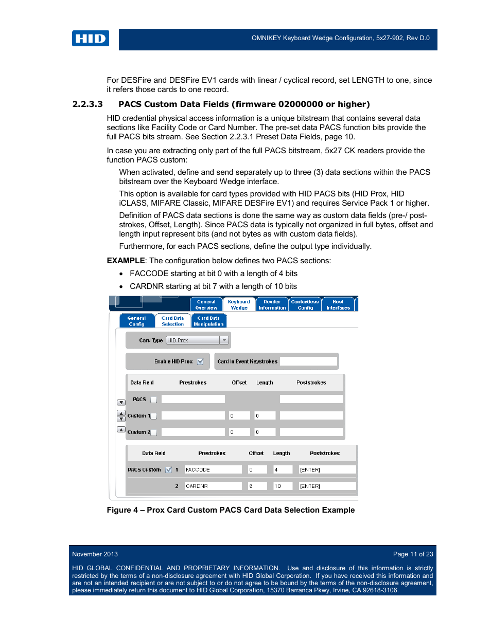 HID OMNIKEY 5427 CK Keyboard Wedge User Guide User Manual | Page 11 / 23