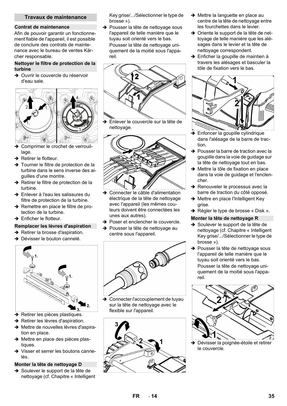 Karcher B 150 R User Manual | Page 35 / 60