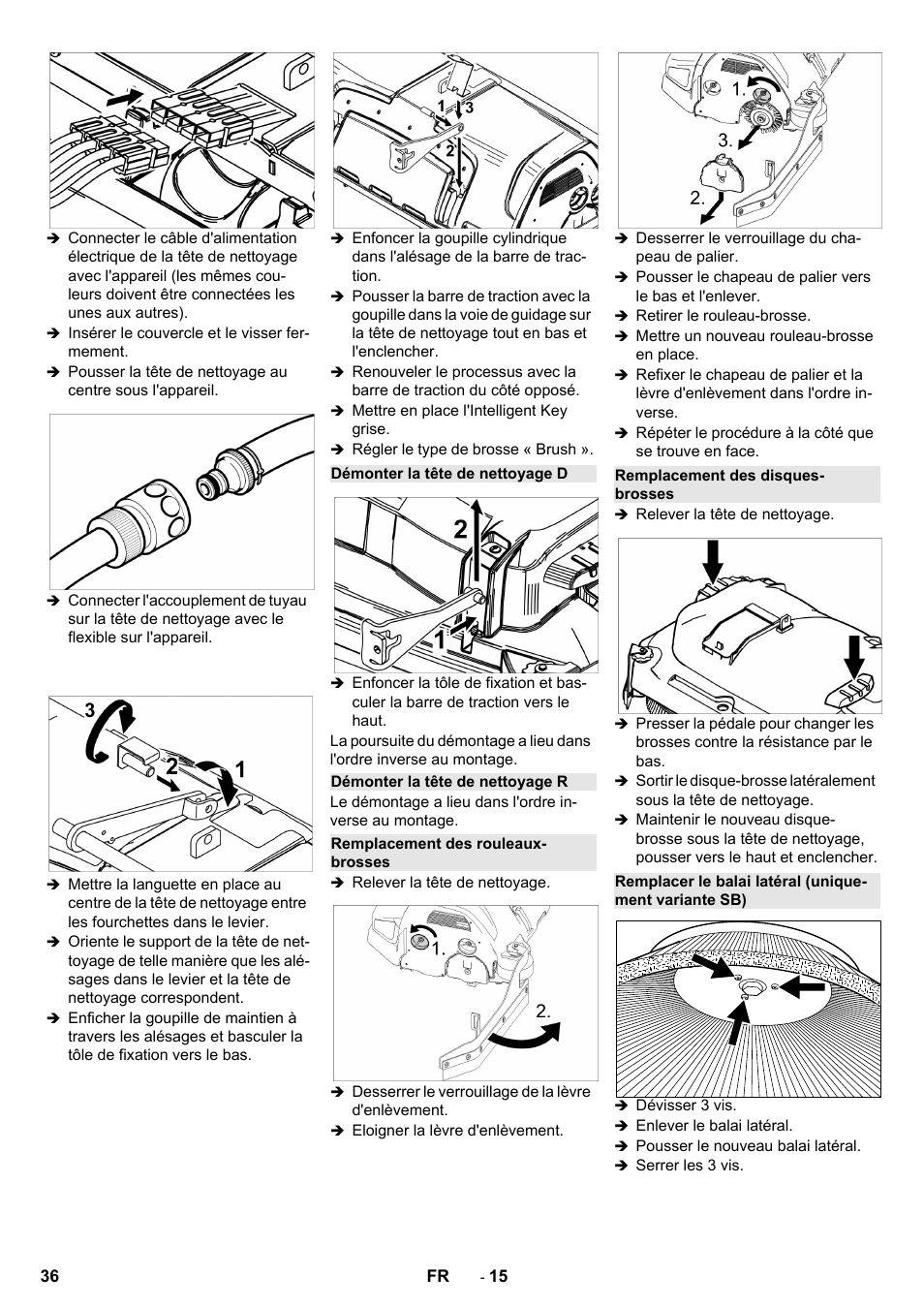 Karcher B 150 R User Manual | Page 36 / 60