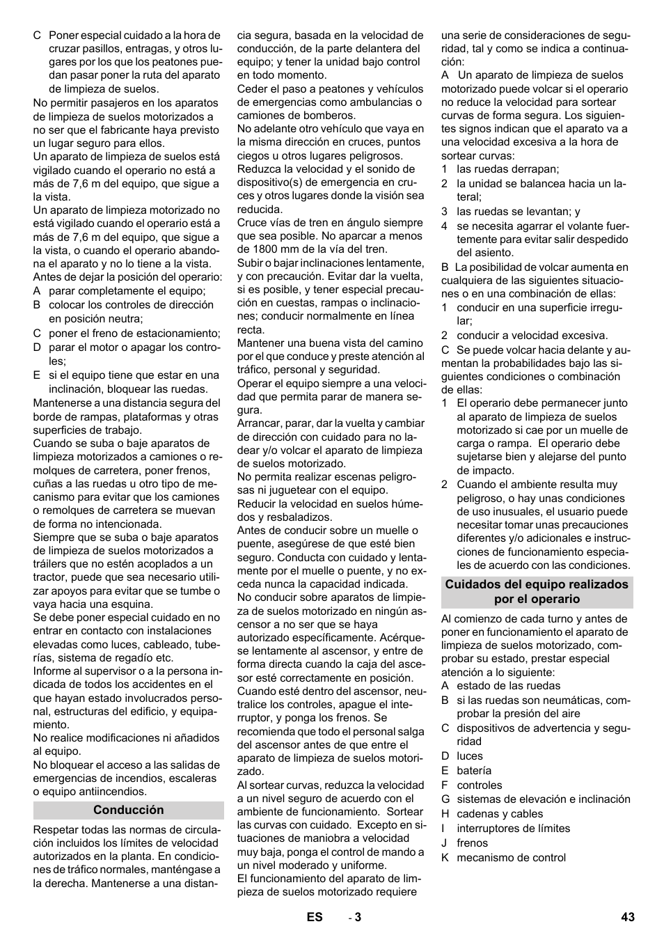 Karcher B 150 R User Manual | Page 43 / 60