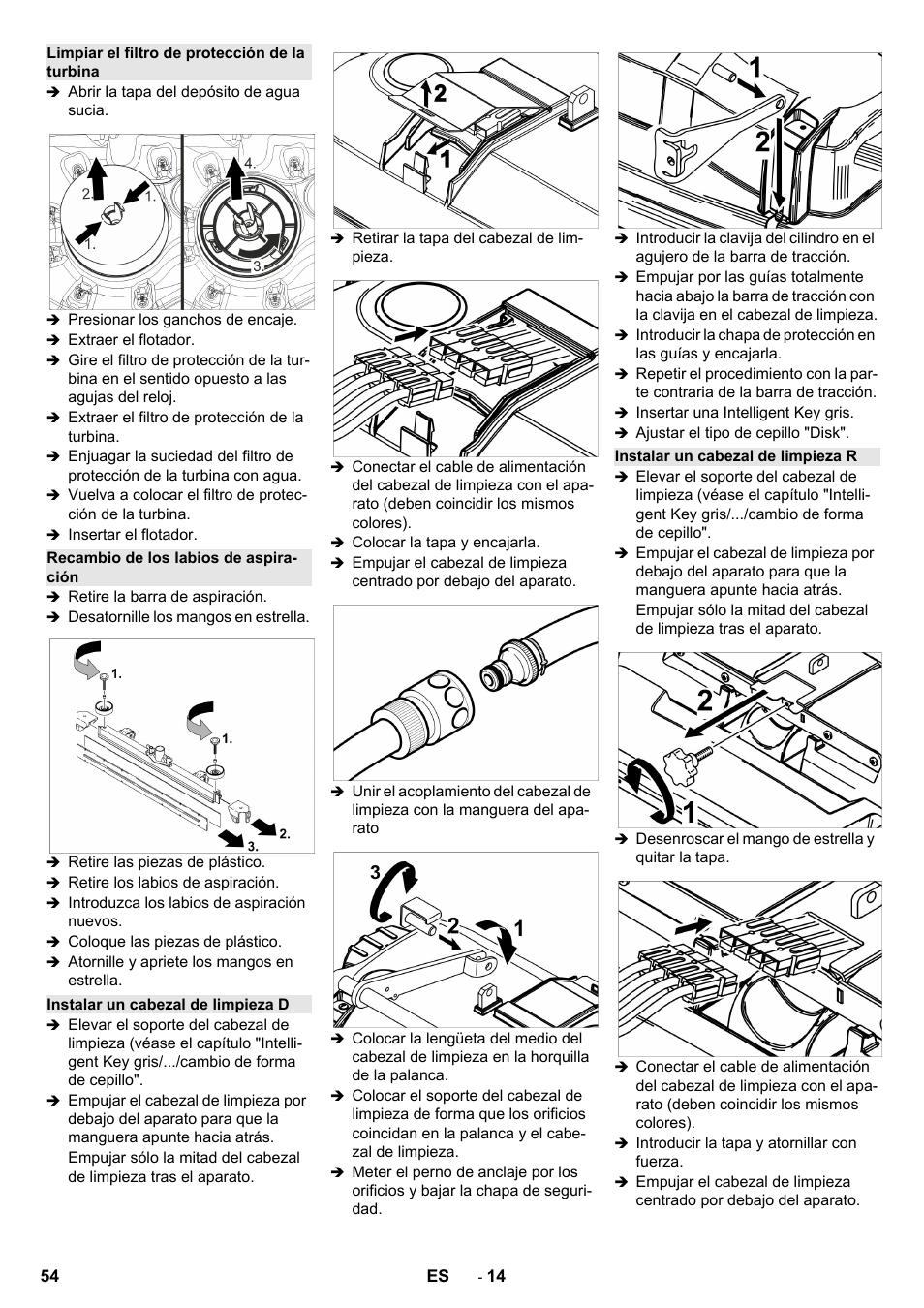 Karcher B 150 R User Manual | Page 54 / 60